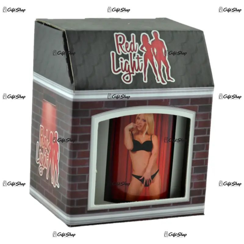 Cana termosensibila red light strip/woman din ceramica